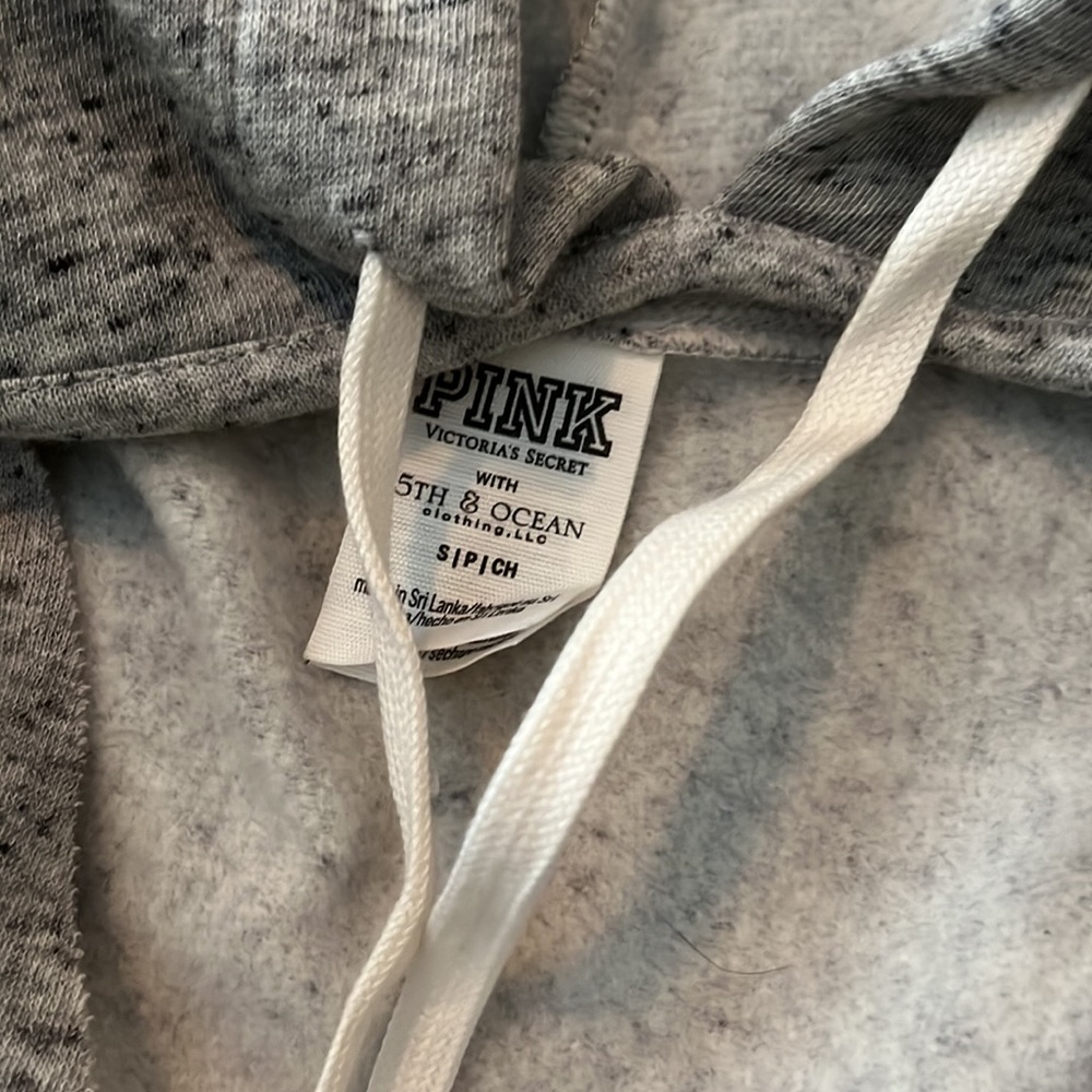 NWOT PINK MSU HOODIE , size S, green & white - Picture 2 of 3